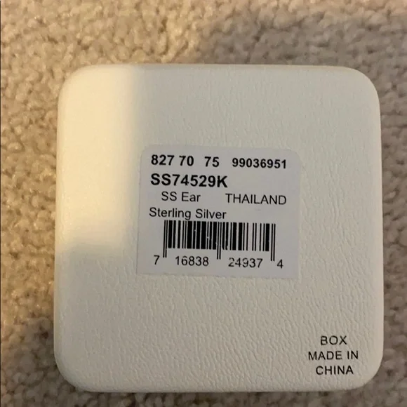 NWT sterling silver w/mother of pearl inlay - Picture 4 of 4